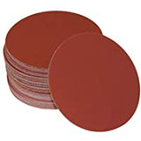 100 St. Set 125 mm Klett Schleifpapier Schleifscheiben für Exzenterschleifer, Schleifmaschine, Winkelschleifer. Ohne Löcher. Körnungsauswahl