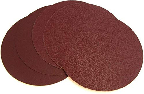 100 St. Set 180 mm Klett Schleifpapier Schleifscheiben für Exzenterschleifer, Schleifmaschine, Winkelschleifer. Ohne Löcher. Körnungsauswahl
