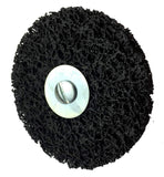 50/75/100/115/125x6x13 mm Reinigungsscheibe, Grobreinigungsscheibe, Clean Strip Disc, Nylongewebescheibe, CSD, CBS mit Spanndorn. Gößen- und Mengenauswahl