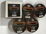 100 St. Set 125 mm Klett Schleifpapier Schleifscheiben für Exzenterschleifer, Schleifmaschine, Winkelschleifer. Ohne Löcher. Körnungsauswahl