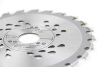 140x22.23 mm saw blade, circular saw blade for wood with 24 tilted TCT teeth 