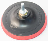 125x10 mm M14 Klett Schleifteller mit Spanndorn für Bohrmaschine oder Winkelschleifer