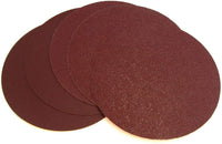 Set of 100 180 mm without hole Velcro sandpaper sanding discs for eccentric sanders, sanders
