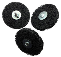 Set of 5 coarse cleaning discs Ø 115mm x 6 x 13mm with mandrel CBS Clean Strip Disc