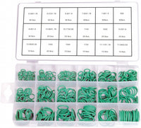 420 piece set of HNBR O-ring assortment of temperature-resistant sealing washers for air conditioning systems in 18 sizes 