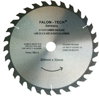 300x32 mm saw blade, circular saw blade for wood with 30 tilted TCT teeth 